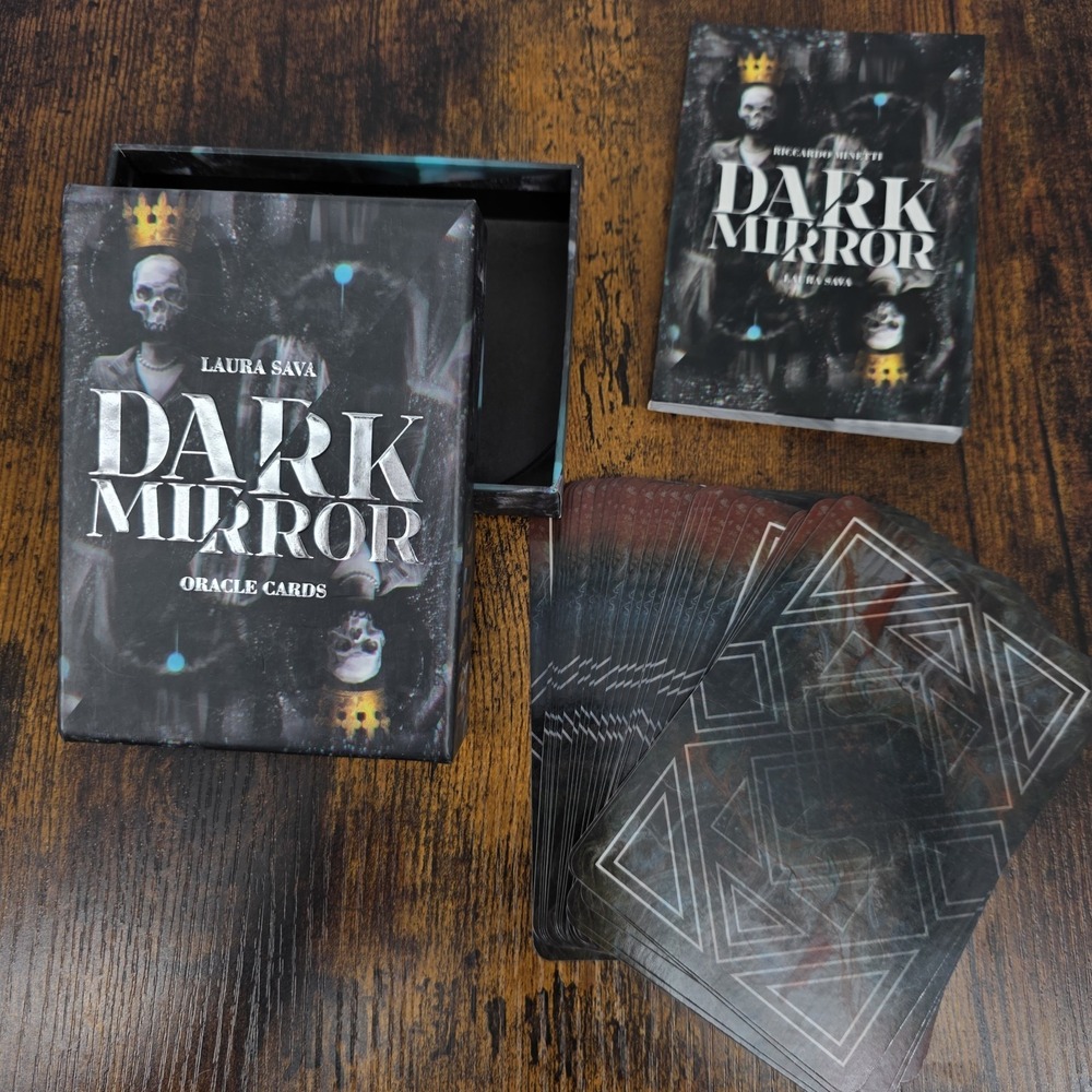 Laura Sava Dark Mirror‎ 32 Oracle Card Divination Deck with Guidebook